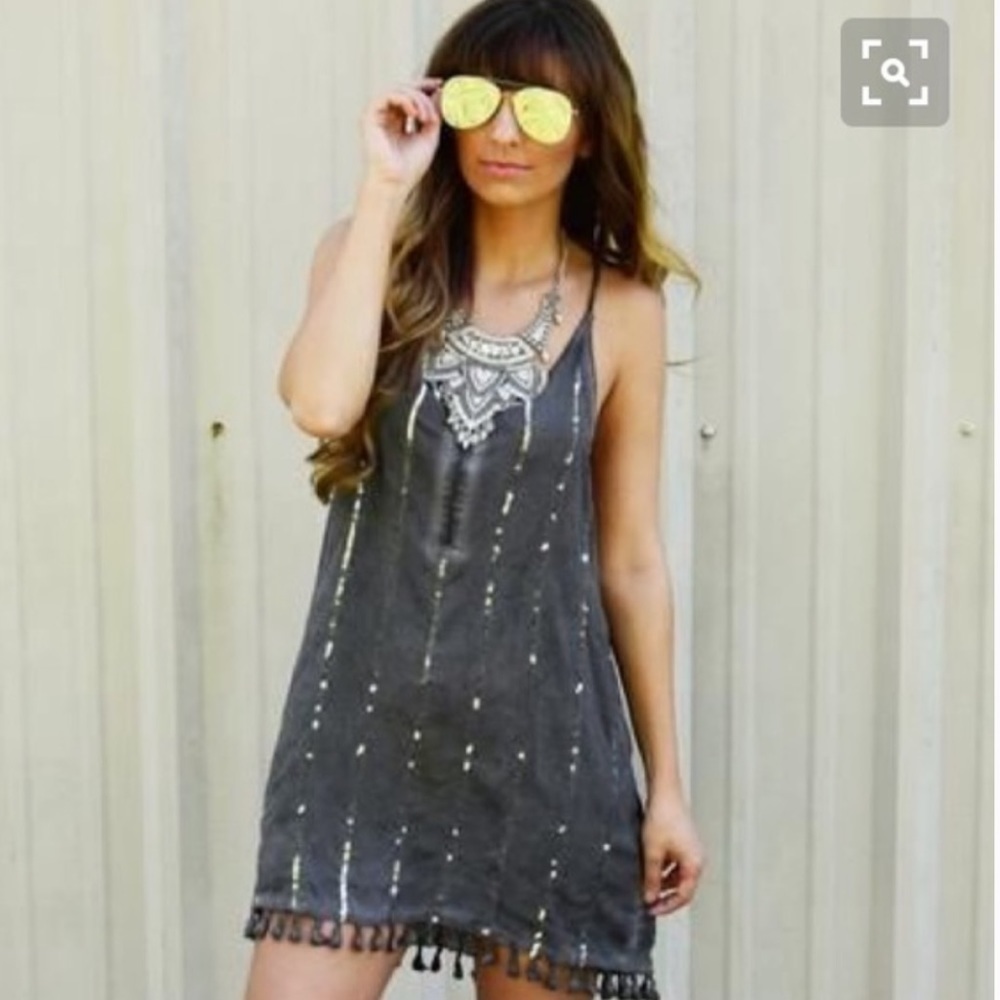 Paparazzi Boho sequins Dress